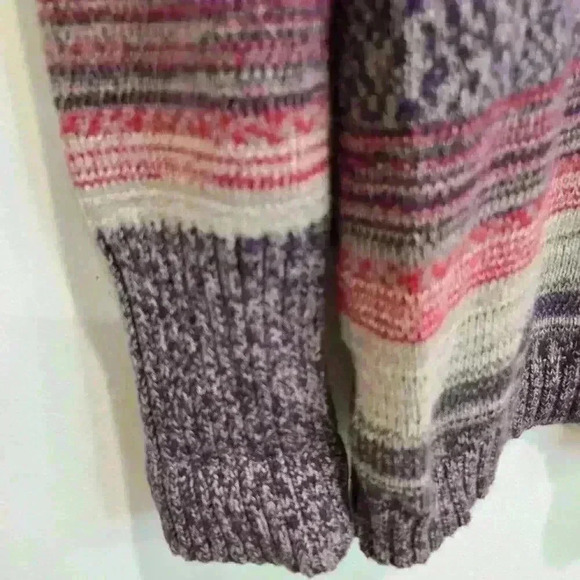 Eddie Bauer Women's Long Sleeve Multicolor Pullover Sweater Size M - Picture 5 of 11